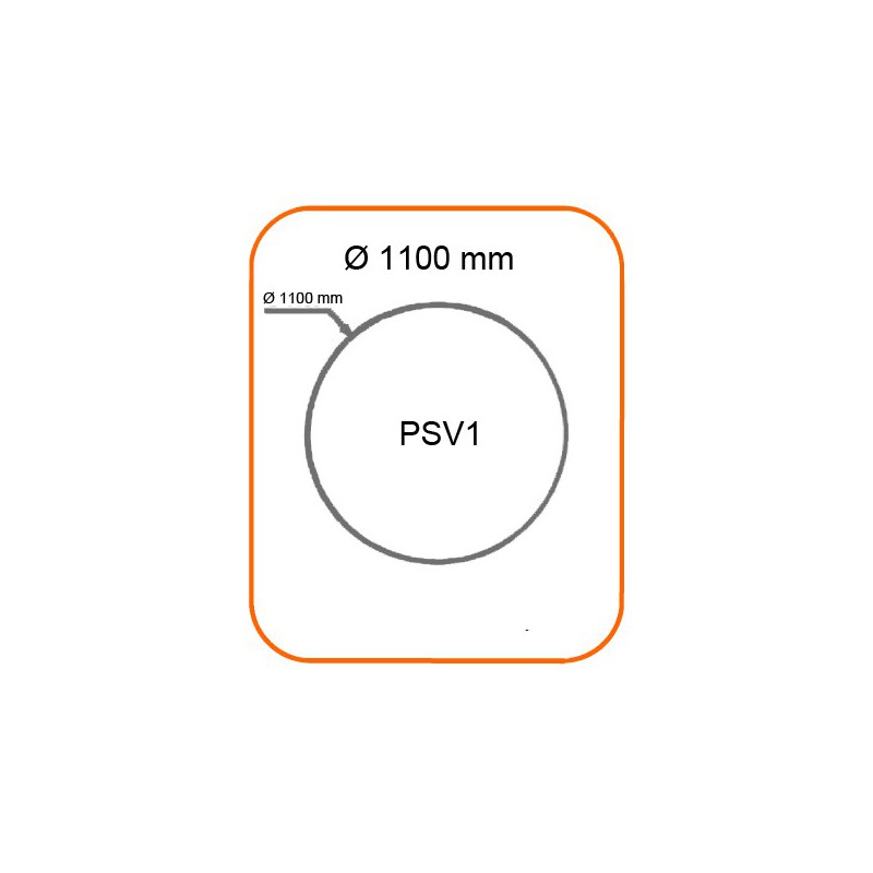 Pedana in vetro PSV1